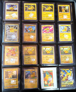 1999-2025 Pokemon Pikachu Card Lot - Vintage & Modern 83x Total Cards + Binder - Image 2