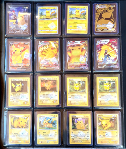 1999-2025 Pokemon Pikachu Card Lot - Vintage & Modern 83x Total Cards + Binder - Image 3