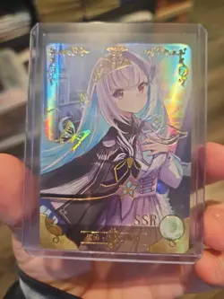 SSR Goddess Story Anime Rainbow Holo Foil Card - Image 1