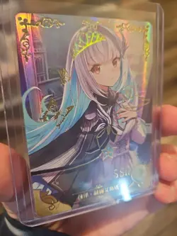 SSR Goddess Story Anime Rainbow Holo Foil Card - Image 3