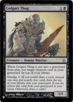 Golgari Thug U The List Reprints 87/306 - LP - Image 1