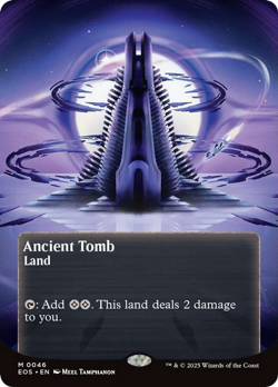 Ancient Tomb (0046) (Borderless) [Edge of Eternities: Stellar Sights] Near Mint - Image 1