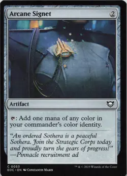 Arcane Signet C Commander: Edge of Eternities 53 NM MTG - Image 1