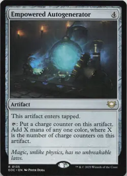 Empowered Autogenerator R Commander: Edge of Eternities 135 NM MTG - Image 1