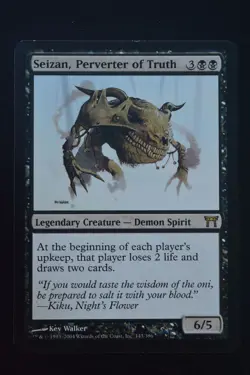 Magic The Gathering MTG SEIZAN, PERVERTER OF TRUTH Champions of Kamigawa LP - Image 1