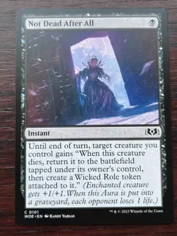 1x NOT DEAD AFTER ALL - Eldraine - MTG - Magic the Gathering - Image 1