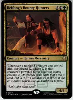 BEIFONG'S BOUNTY HUNTERS 209 CARDS RARE LP - Image 2