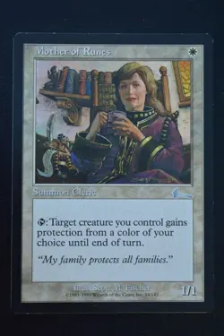 Magic The Gathering MTG MOTHER OF RUNES Urza's Legacy LP Lightly Played - Image 1