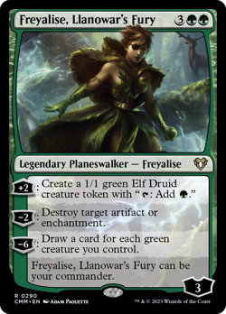 Freyalise, Llanowar's Fury [Commander Masters] - Image 1