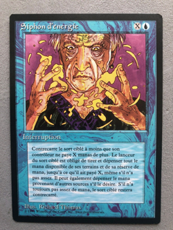 Mtg Carte Magic Fbb Power Sink French NM - Image 1