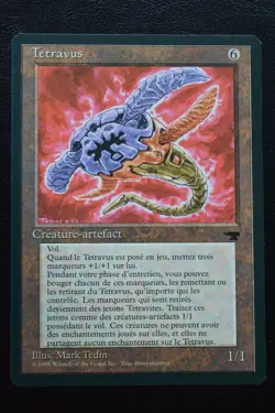 Magic The Gathering MTG TETRAVUS FRENCH Renaissance NM Near Mint - Image 1