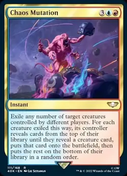 MTG Universes Beyond: Warhammer 40,000 - Chaos Mutation - Image 1