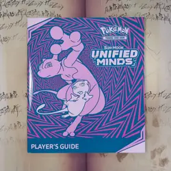 Pokemon TCG Unified Minds Players Guide and Checklist Book, Sun & Moon Set - Image 1