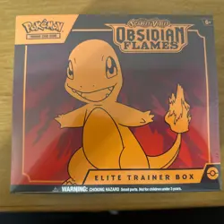 Pokemon TCG Obsidian Flames Elite Trainer Box (ETB) - Sealed - Charizard Set 820650853913 - Image 1