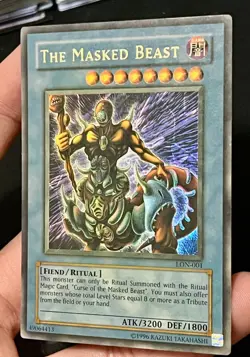 The Masked Beast "Misprint Slightly Faded" Lon-001 Unlimited - Image 2