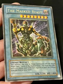 The Masked Beast "Misprint Slightly Faded" Lon-001 Unlimited - Image 3