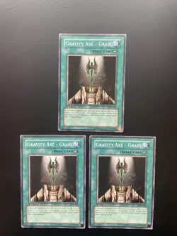 Yugioh Gravity Axe - Grarl DCR-034 Common 1st Edition HP X3 - Image 1