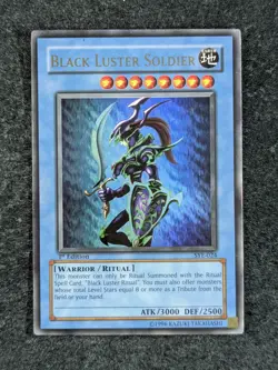 2004 Yu-Gi-Oh! BLACK LUSTER SOLDIER Starter Deck Yugi Evolution 1st Edt #SYE-024 - Image 1