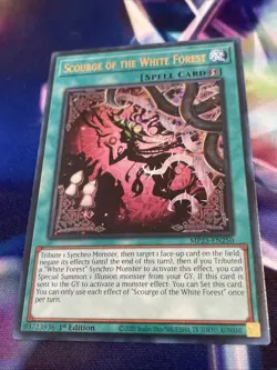 Yu-Gi-Oh! TCG Scourge of the White Forest MP25-EN250 Ultra Rare Yugioh NM/M - Image 2