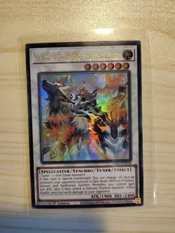 Yu-Gi-Oh Silvera, Wolf Tamer Of The White Forest INFO-EN038 Ultra RARE 1st Ed - Image 1