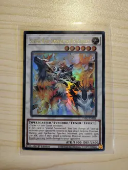Yu-Gi-Oh Silvera, Wolf Tamer Of The White Forest INFO-EN038 Ultra RARE 1st Ed - Image 3
