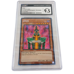 2023 Yu-Gi-Oh! Jinzo Secret Rare - CGC 9.5 Mint+ - PSV-EN000 Pharaoh's Servant - Image 1
