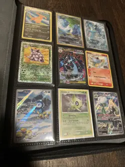 Massive Binder Pokemon Card Collection Lot Wotc Vintage Full Art Base Set More - Image 1