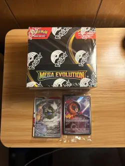 Mega Evolution Enhanced Booster Box (36 Packs Promo card) + 2x Promo Cards - Image 1
