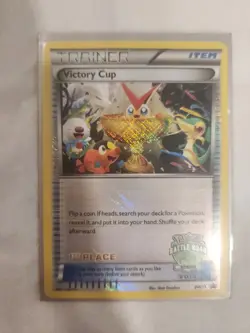 Pokemon Victory Cup BW31 Battle Road Spring 2012 1st Place Promo Card - Image 1