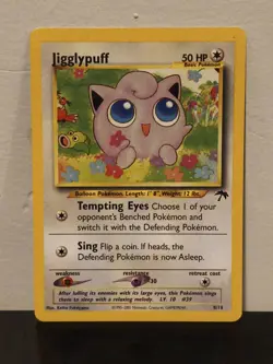 Pokemon Jigglypuff TCG 8/18 Southern Islands Promo Card - Image 1