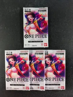 2025 One Piece Card Game Promotional Packs Vol. 7 Sealed Packs Lots Of 4 - Image 1