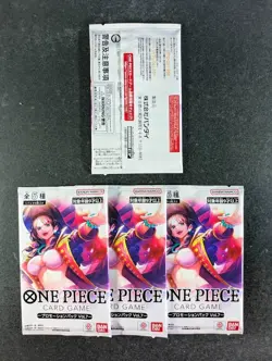 2025 One Piece Card Game Promotional Packs Vol. 7 Sealed Packs Lots Of 4 - Image 2