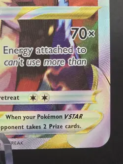 Lucario VSTAR SWSH291 Black Star Promo Crown Zenith Pokemon Card NM - Image 2