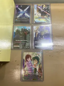 Lot Of Gundam New type Rising & Duel Impact TCG Cards C, UC, RARES NM - Image 1