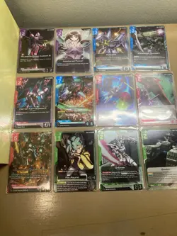 Lot Of Gundam New type Rising & Duel Impact TCG Cards C, UC, RARES NM - Image 2