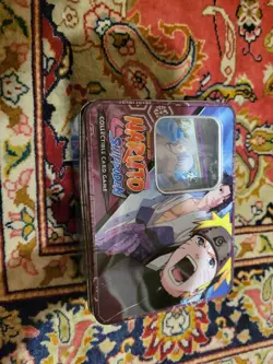 Naruto Shippuden CCG lot, Super Rares, Rares and card tin - Image 2
