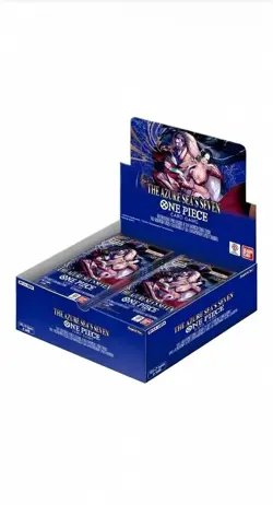 ONE PIECE CARD GAME THE AZURE SEA'S SEVEN BOOSTER BOX OP14 ENGLISH Sealed 1/16 - Image 1