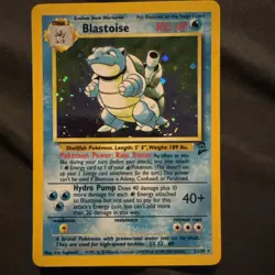 Pokemon TCG Blastoise Holo Unlimited Rare Card 2/130 Base Set 2 - Image 1
