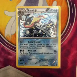 Pokemon TCG Greninja XY162 Holo Black Star Promo Card - 2016 - Image 1