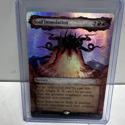 PRESALE SOUL IMMOLATION (SHOWCASE) Lorwyn Eclipsed ECL Magic MTG MINT CARD - Image 1
