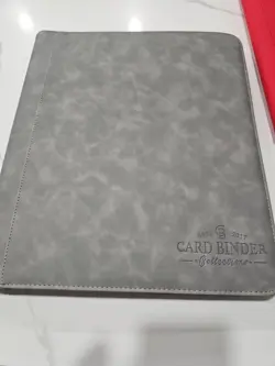 Top Loader Card Binder 9 Pocket Hard Case Collectibles Sports Cards Holder 288 - Image 1