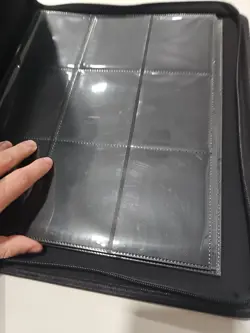 Top Loader Card Binder 9 Pocket Hard Case Collectibles Sports Cards Holder 288 - Image 2