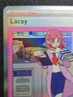 Pokemon TCG Trainer Lacey Prismatic Evolutions Card 175/131 - Image 4