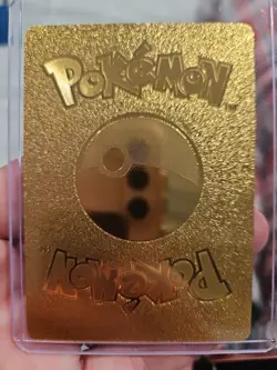 Mimikyu Vmax Gold Foil Fan Art Vinyl Textured Collector Pokemon Card - Image 2