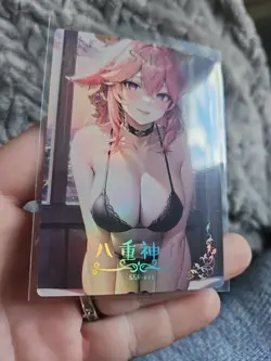 Premium Goddess Story SSR-006 ANIME WAIFU CARD Rainbow Holo Foil - Image 2