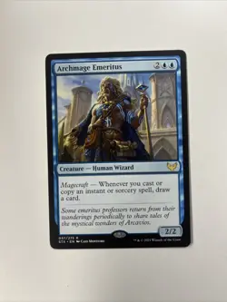 MTG -Archmage Emeritus - Strixhaven: School of Mages -Regular - NM - Image 1