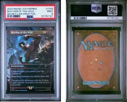 MTG PSA 9 *Foil X Marvel's Wolverine "Rhythm of the Wild" #1740 Secret Lair Drop - Image 3