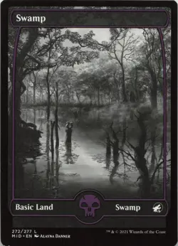 Swamp () L Innistrad: Midnight Hunt 272 - LP - Image 1