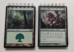 Magic: The Gathering - Two Mini NOTEBOOKS - Blank Pages - Preowned/Unused - Image 2