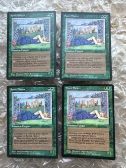 Set Of 4 (x4) Spore Flower |Fallen Empires MTG Magic | NM+ Unplayed | Organ-Kean - Image 1